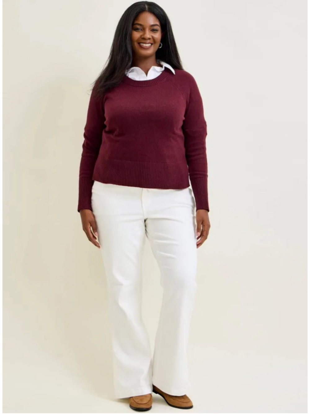 Judy Blue Lara White Slim Boot Cut Jeans Side Leg Slit - PLUS 20W NWOT